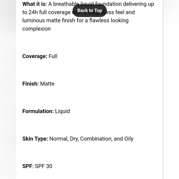 YvesSaintLaurent, All Hours Foundation, Warm Mocha, NIB, $4.99 ship 1/1/24 - Picture 3 of 4